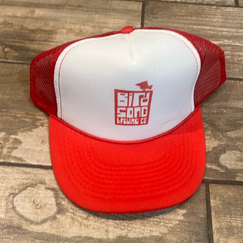 Birdsong Brewing trucker hat.